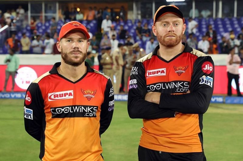 Warner and Bairstow involved in a record opening partnership (Image Courtesy: IPLT20/BCCI)